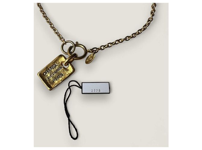 Collana vintage Chanel 31 Rue Cambon D'oro - vista 12