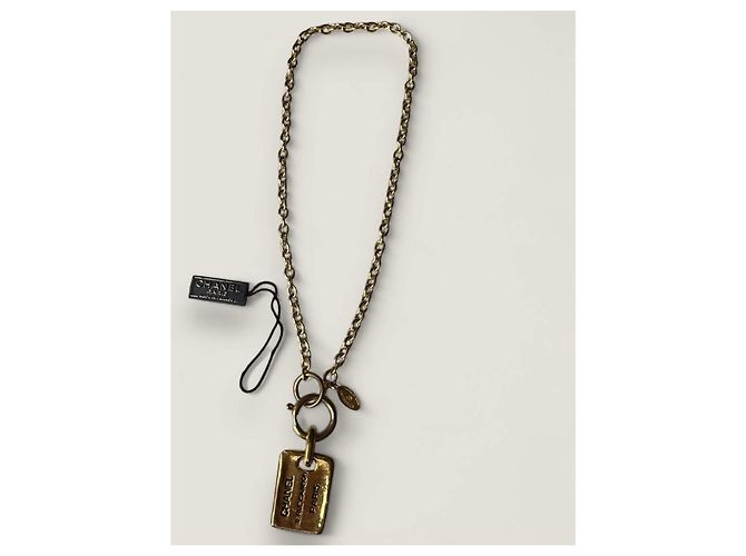 Collana vintage Chanel 31 Rue Cambon D'oro - vista 13