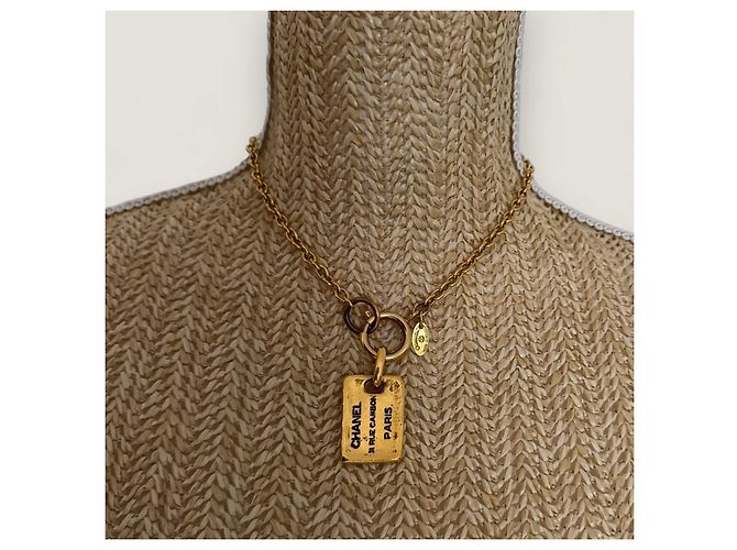 Collana vintage Chanel 31 Rue Cambon D'oro - vista 4