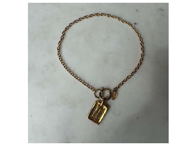 Collana vintage Chanel 31 Rue Cambon D'oro - vista 5