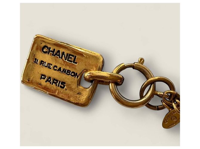 Collana vintage Chanel 31 Rue Cambon D'oro - vista 8