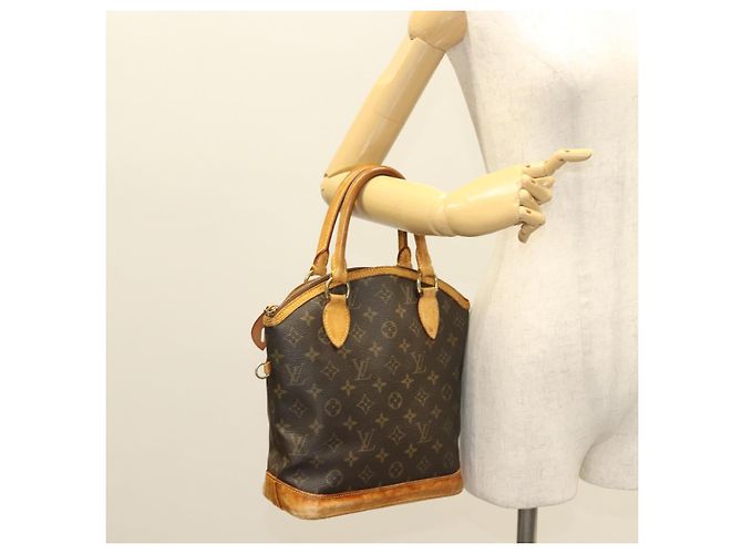LOUIS VUITTON Borsa Tote Monogram Lockit PM M40613 LV Auth 130006 Monogramma - vista 21