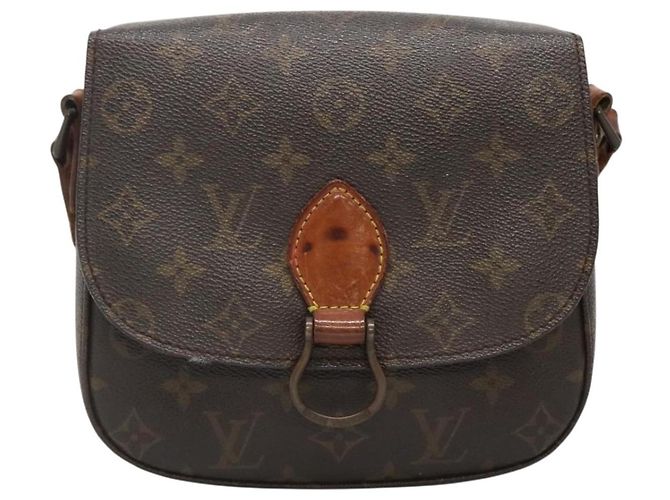 LOUIS VUITTON Monogram Saint Cloud MM Shoulder Bag M51243 LV Auth 118946 - view 13