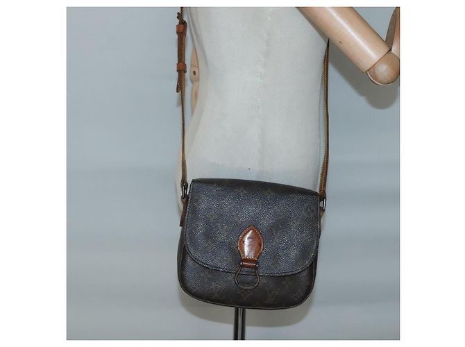 LOUIS VUITTON Monogram Saint Cloud MM Shoulder Bag M51243 LV Auth 118946 - view 25