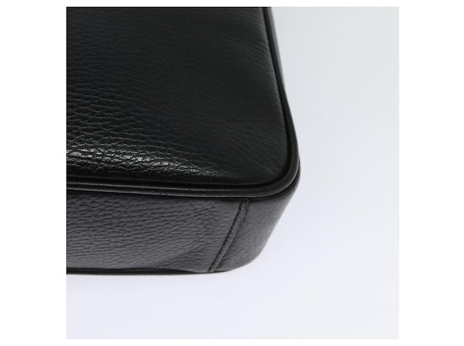 Borsa a Spalla in Pelle Nera e Argento Autentica BA3949 di BURBERRY Nero - vista 16