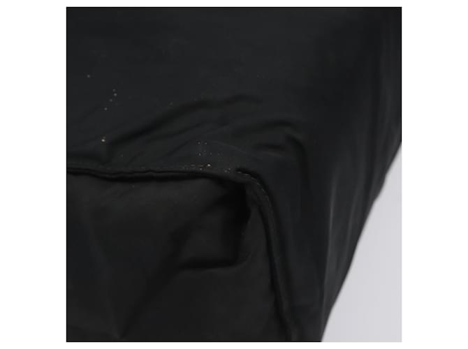 PRADA Borsa a mano in nylon nero e oro Auth 128024 D'oro - vista 17