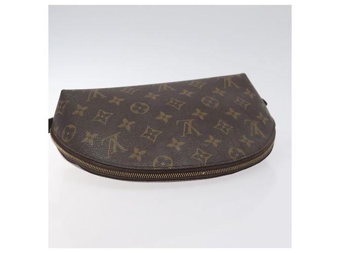 LOUIS VUITTON Pochette Cosmetica Demi Ronde Monogram M47520 LV Auth bs27472 Monogramma - vista 5