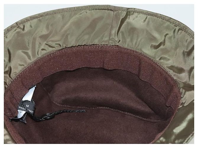 GUCCI Hut Nylon M Khaki Auth th6202 - Ansicht 9