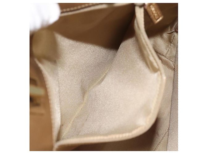 Borsa tote GG Canvas Gucci in nylon menta dorata 002 1099 Auth bs27328 - vista 20