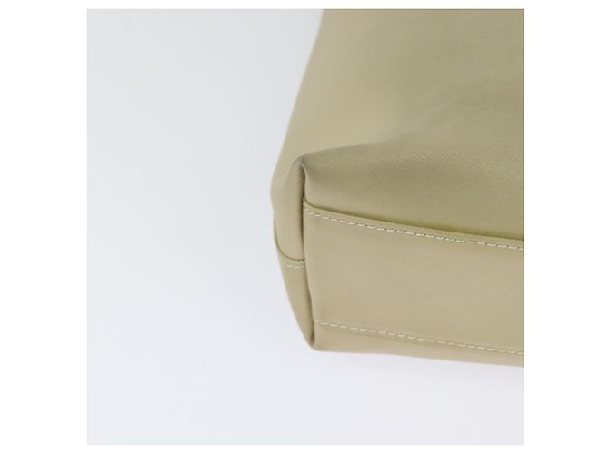 Burberry Bolsa de Ombro em Lona Bege Auth BA3662 - vista 15