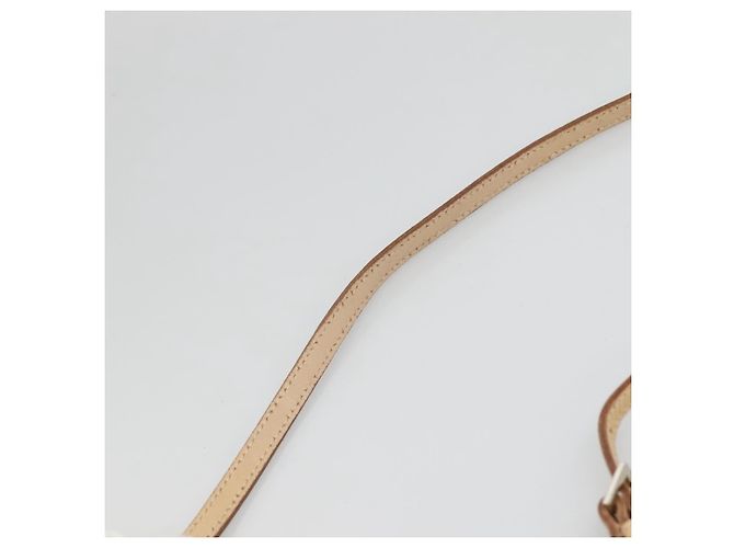 Borsa a spalla Burberry Nova Check Blue Label in tela rossa e argento Auth bs27656 Rosso - vista 8