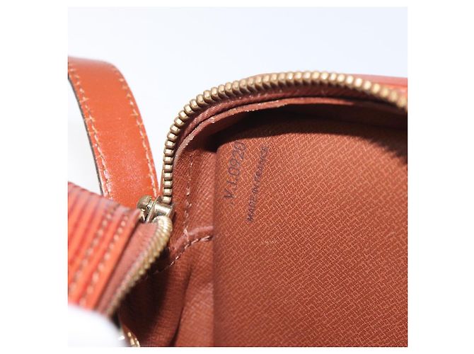LOUIS VUITTON Borsa a Spalla Epi Jeune FilleMM Marrone M52153 LV Auth 129846 - vista 12