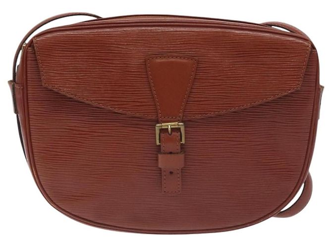 LOUIS VUITTON Borsa a Spalla Epi Jeune FilleMM Marrone M52153 LV Auth 129846 - vista 13