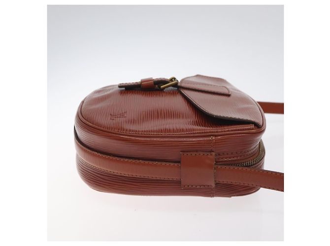 LOUIS VUITTON Borsa a Spalla Epi Jeune FilleMM Marrone M52153 LV Auth 129846 - vista 3