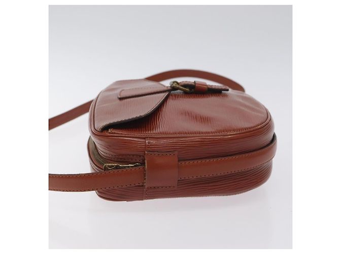 LOUIS VUITTON Borsa a Spalla Epi Jeune FilleMM Marrone M52153 LV Auth 129846 - vista 4