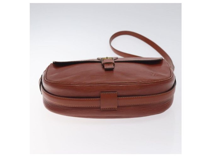 LOUIS VUITTON Borsa a Spalla Epi Jeune FilleMM Marrone M52153 LV Auth 129846 - vista 5