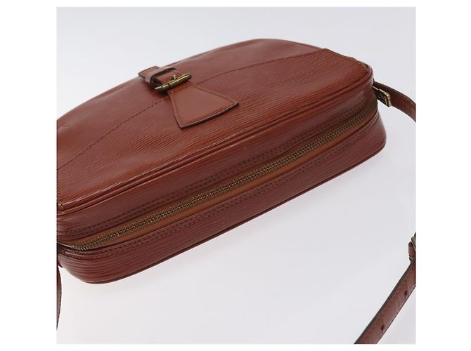 LOUIS VUITTON Borsa a Spalla Epi Jeune FilleMM Marrone M52153 LV Auth 129846 - vista 6