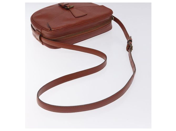 LOUIS VUITTON Borsa a Spalla Epi Jeune FilleMM Marrone M52153 LV Auth 129846 - vista 7