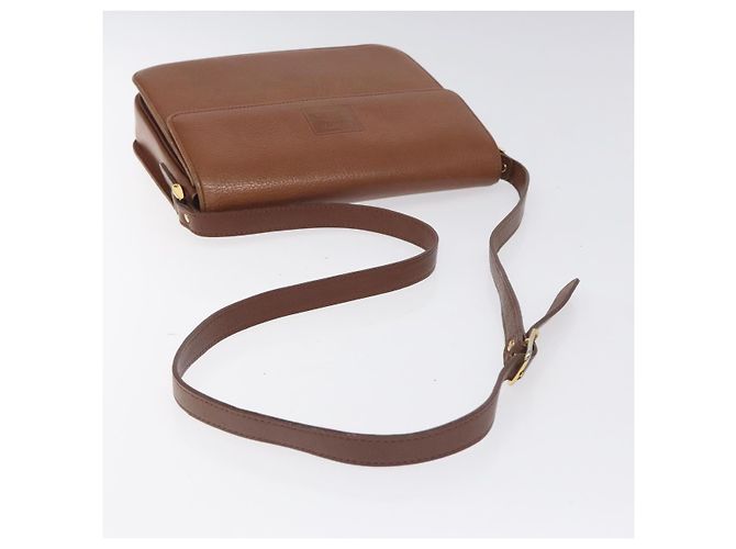 Autre Marque Borsa a Spalla Burberrys in Pelle Marrone Oro Auth th6199 D'oro - vista 7