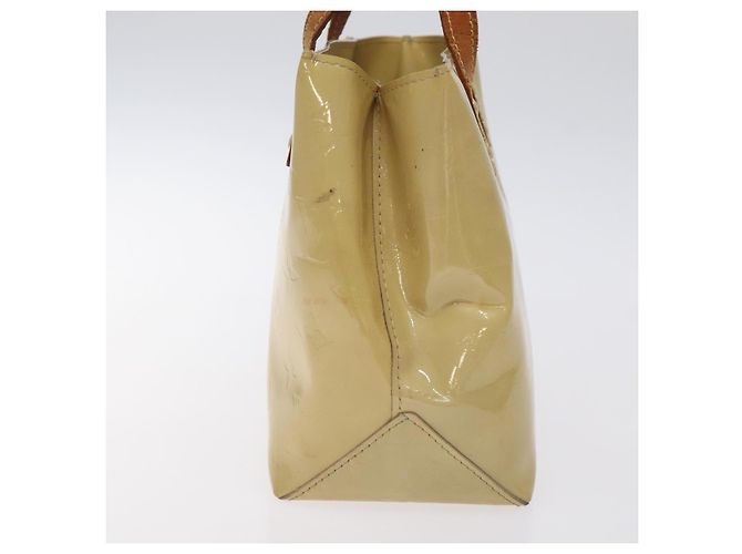 LOUIS VUITTON Borsa a Mano Monogram Vernis Reade PM Beige M91334 LV Auth 128731 - vista 3