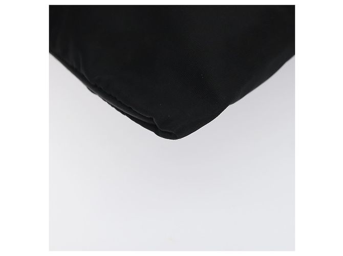 Borsa a Spalla PRADA in Nylon Nero Argento Autentica bs26852 - vista 14