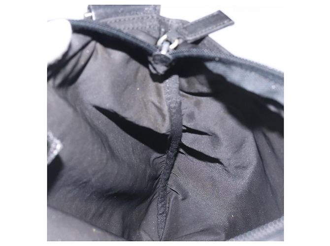 Borsa a Spalla PRADA in Nylon Nero Argento Autentica bs26852 - vista 19