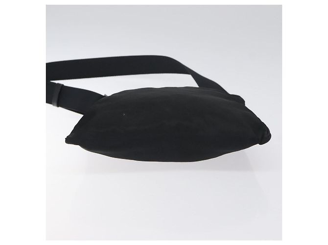 Borsa a Spalla PRADA in Nylon Nero Argento Autentica bs26852 - vista 5