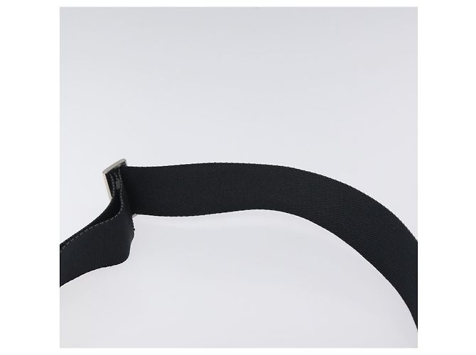 Borsa a Spalla PRADA in Nylon Nero Argento Autentica bs26852 - vista 8
