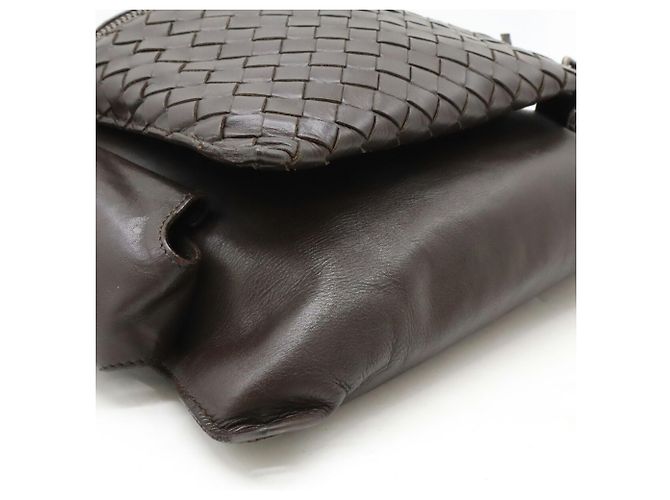 Borsa a vita Intrecciato Bottega Veneta Marrone Marrone scuro - vista 4