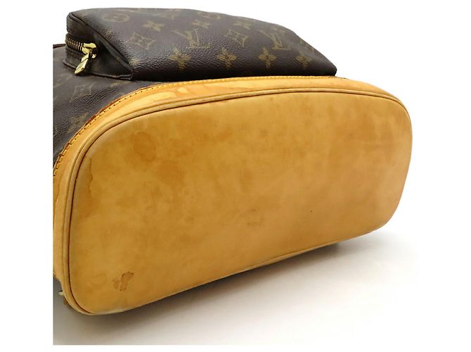 Zaino Montsouris GM in Monogramma Louis Vuitton Marrone - vista 4