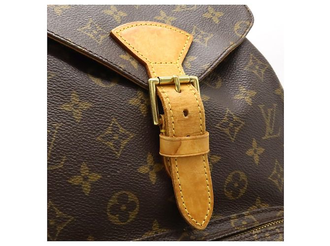 Zaino Montsouris GM in Monogramma Louis Vuitton Marrone - vista 8
