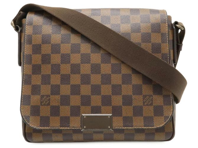 Borsa a Spalla Damier District PM Louis Vuitton Marrone Damier ebene - vista 2