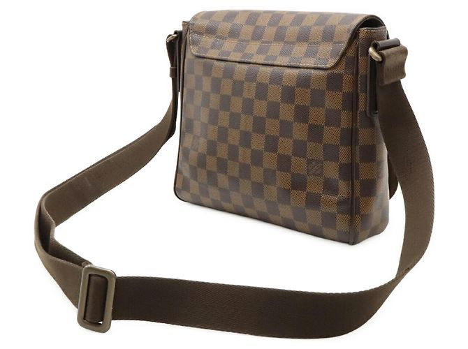 Borsa a Spalla Damier District PM Louis Vuitton Marrone Damier ebene - vista 3