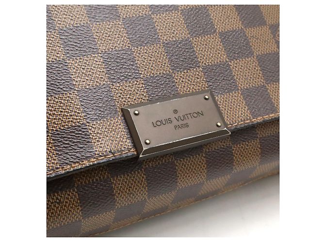 Borsa a Spalla Damier District PM Louis Vuitton Marrone Damier ebene - vista 8