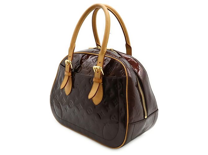 Louis Vuitton Monogram Vernis Summit Drive Handtasche Bordeaux - Ansicht 3