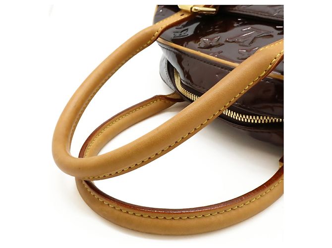 Louis Vuitton Monogram Vernis Summit Drive Handtasche Bordeaux - Ansicht 5