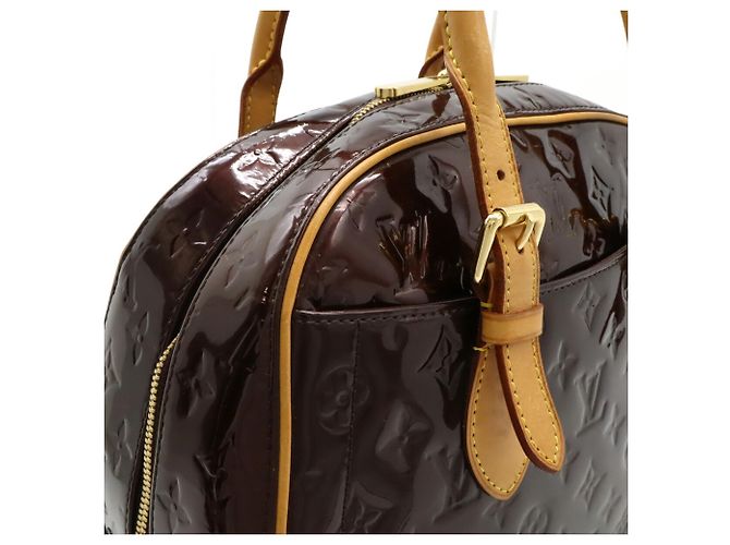 Louis Vuitton Monogram Vernis Summit Drive Handtasche Bordeaux - Ansicht 8