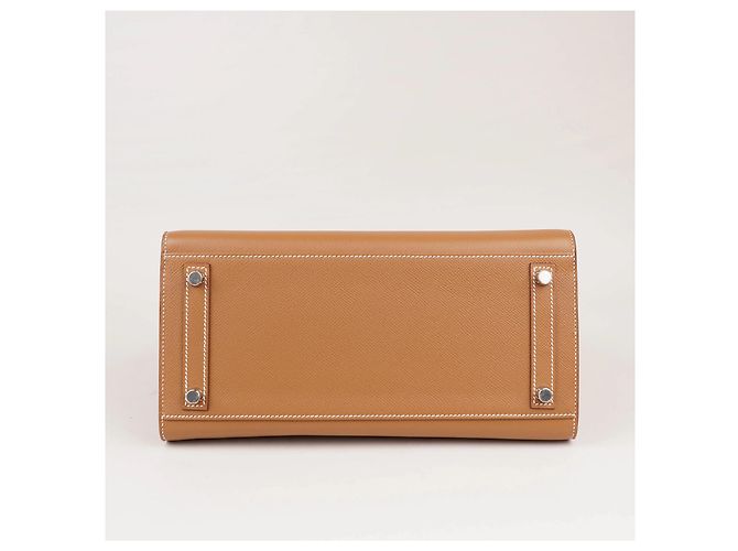 Borsa a mano Hermès Birkin 30 Sellier in pelle marrone - vista 6