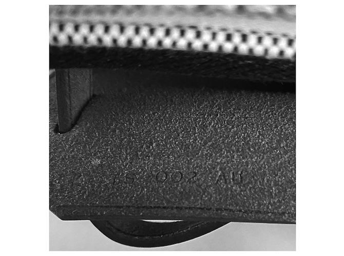 Borsa a mano Hermès Herbag Zip 20 Nera in Tela Nero - vista 10