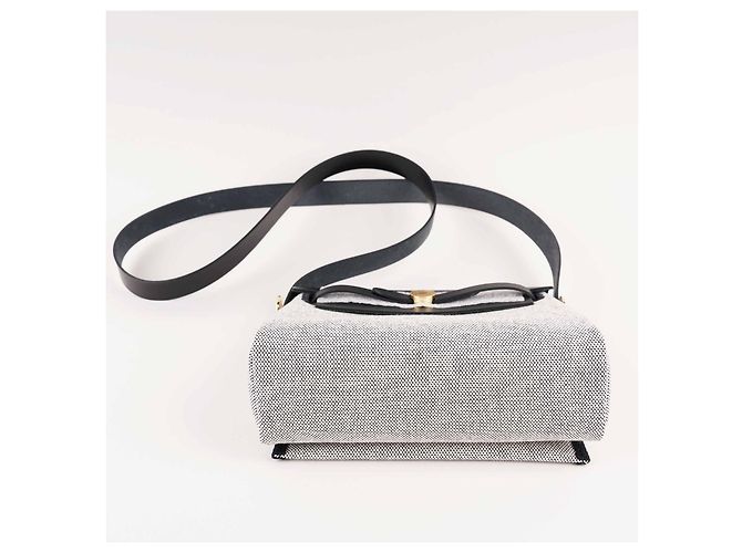 Borsa a mano Hermès Herbag Zip 20 Nera in Tela Nero - vista 5
