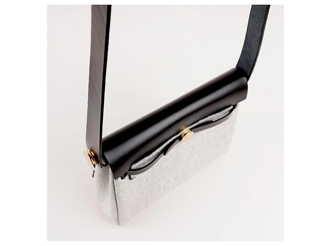 Borsa a mano Hermès Herbag Zip 20 Nera in Tela Nero - vista 6
