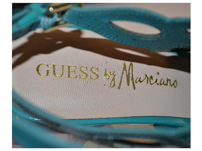 Guess by Marciano Sandalen grün Lackleder Größe 40 - Ansicht 6