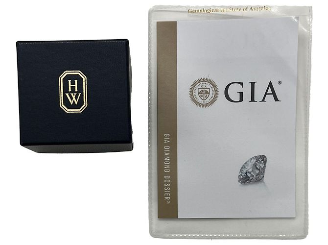 Harry Winston 0,55 ct Diamant Belle Verlobungsring - Ansicht 5