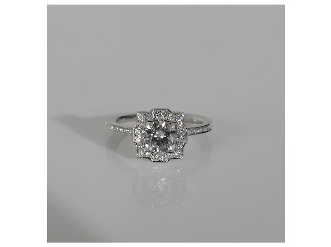 Harry Winston 0,55 ct Diamant Belle Verlobungsring - Ansicht 6