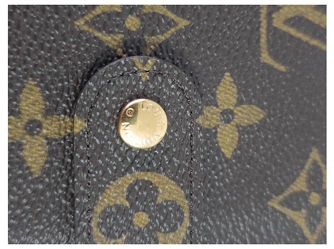 Bedford Billetera bi-fold Louis Vuitton Marrón oscuro - vista 3