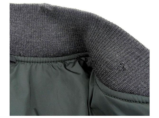 Giacca da volo in nylon nera Gucci Nero - vista 5