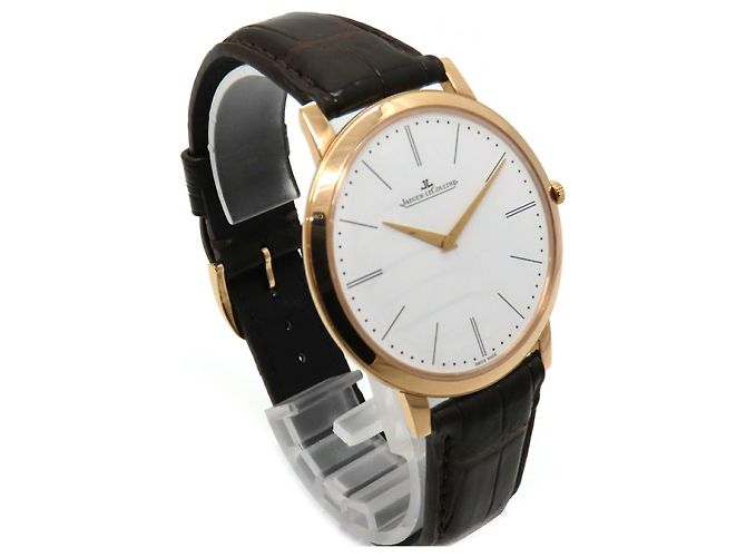 Autre Marque Jaeger-LeCoultre Master Ultra Thin 1907 Au750 Weiß - Ansicht 3
