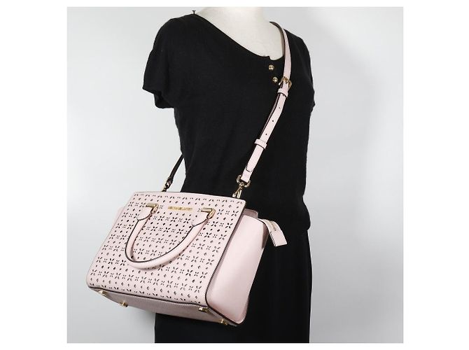 Borsa in pelle Selma 2WAY di Michael Kors Rosa - vista 10