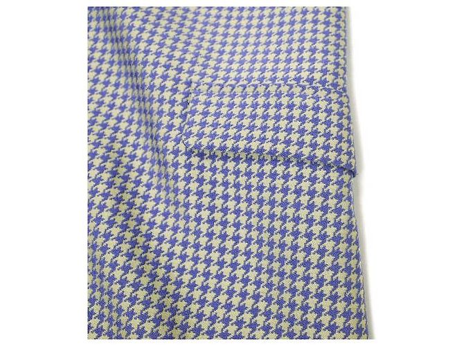 Autre Marque Ärmelloses Ray BEAMS Kleid mit Hahnentritt-Jacquard Lila - Ansicht 6