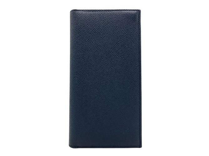 Bulgari Bvlgari Navy Leather Coin Purse - view 2